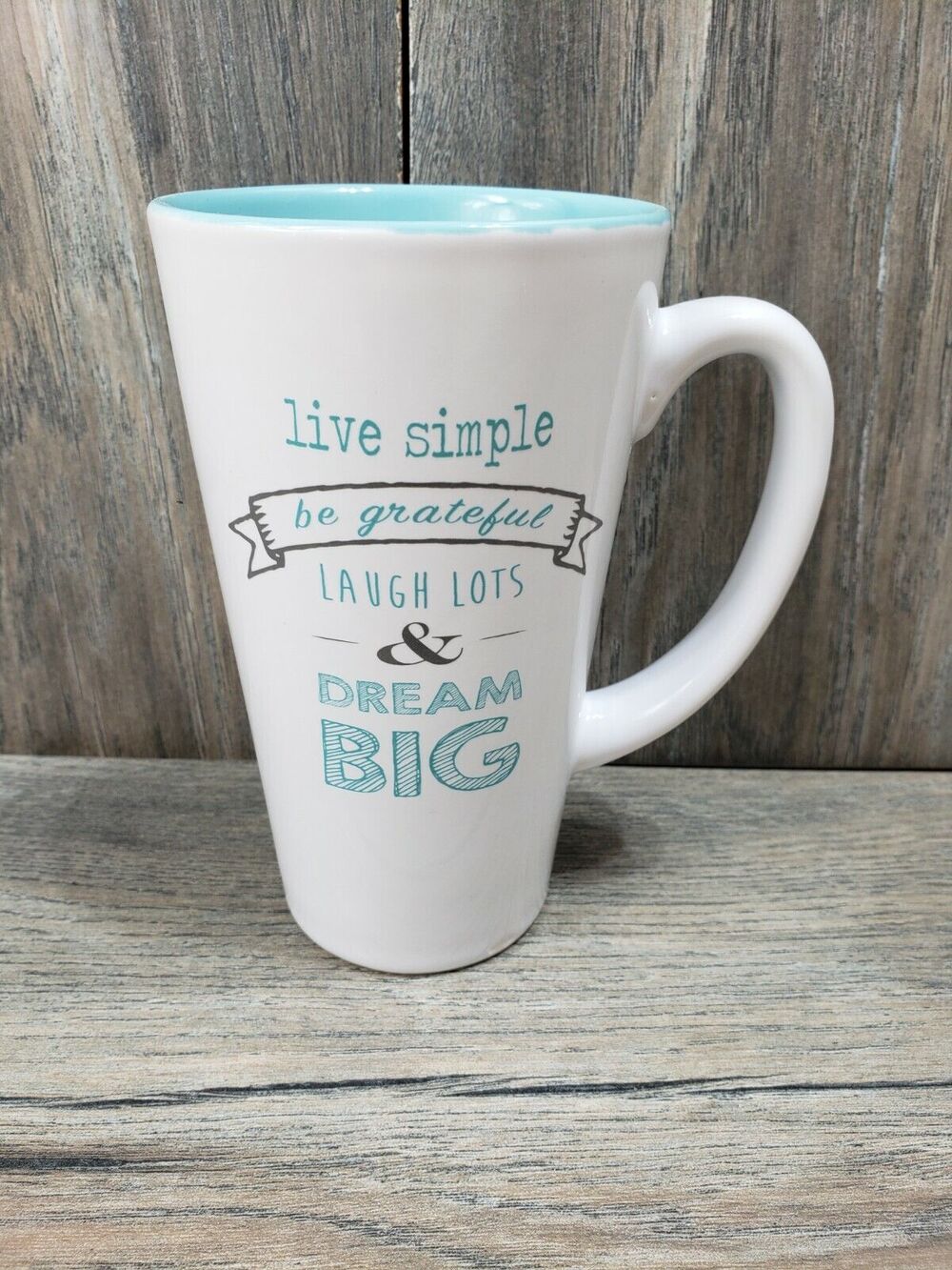 Secret Celebrity Live Simple Be Grateful Laugh Lots & Dream Big Coffee Mug